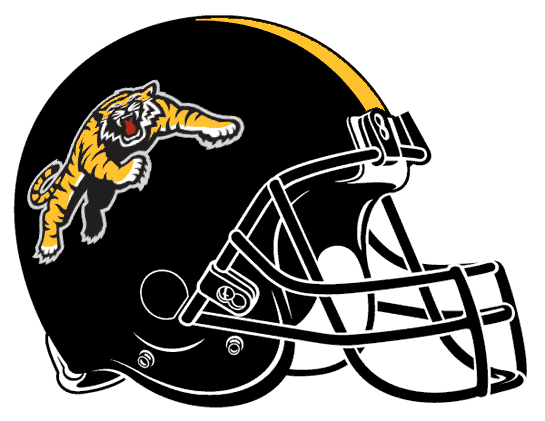 hamilton tiger-cats 2005-pres helmet logo t shirt iron on transfers